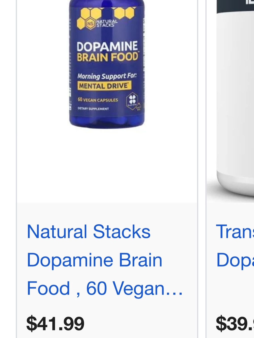 Dopamine Brain Food - Blue Bottle